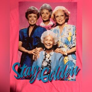 ABC Studios The Golden Girls Pink Tee